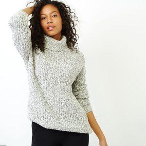 Roots Snowy Fox Turtleneck Sweater | M